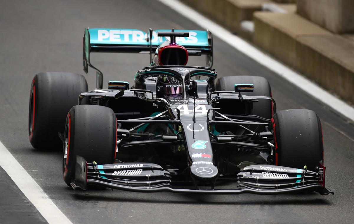 Lewis Hamilton | Mercedes v Silverstonu kaže nepremagljivo formo. | Foto Reuters