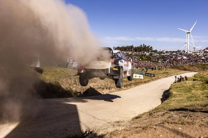 reli portugalska Kalle Rovanperä Toyota | Kalle Rovanperä na enem od najbolj slavnih skokov relija Portugalska - Fafe. | Foto Guliver Image