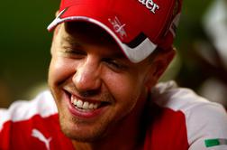 Ferrarijev Vettel kričal od veselja, Mercedes padel v globoko brezno