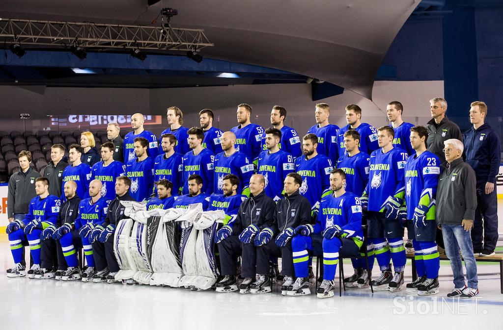 slovenska hokejska reprezentanca trening