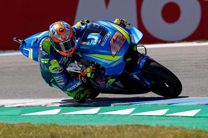 Španec Alex Rins je pristal na drugem mestu. | Foto: Reuters