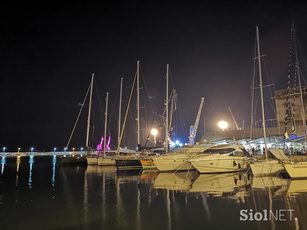 Huawei Mate 20 Pro, posneto z, nočni način, Rijeka