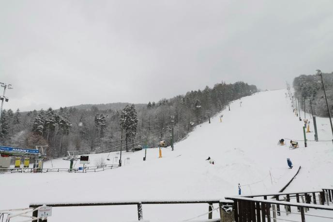 Pohorje | Belo Pohorje, rdeča luč za Maribor. | Foto Sportal