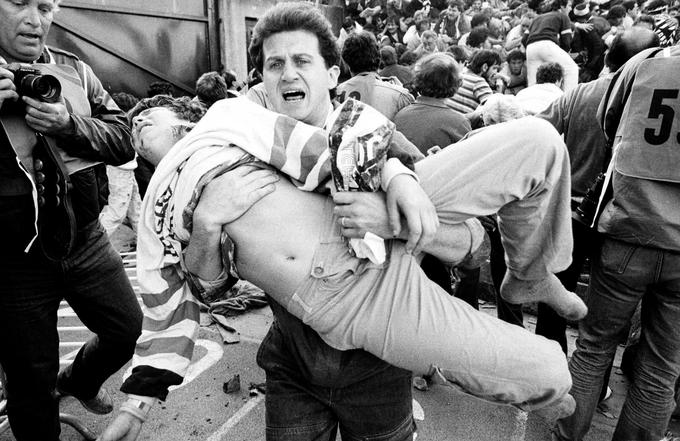 V tragediji na stadionu Heysel v Bruslju je umrlo kar 39 ljudi. | Foto: Reuters