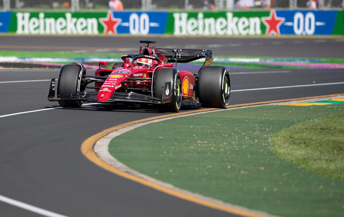 Charles Leclerc | Charles Leclerc je bil najhitrejši na drugem treningu. | Foto Guliverimage