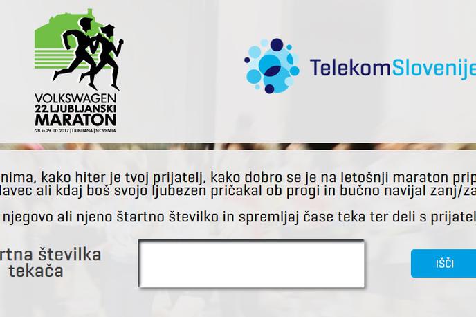 ljmaraton aplikacija