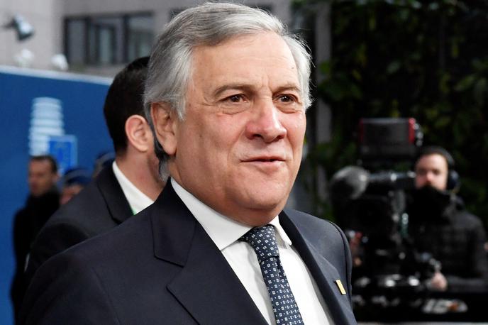 Antonio Tajani | Tajani je po izvolitvi obljubil, da si bo na čelu stranke prizadeval Berlusconijevo vizijo spremeniti v realnost. | Foto Reuters