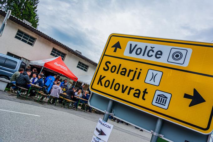 Tolminčani so pri Voljčah pripravili drugo gorskohitrostno dirko. | Foto: Aljaž Jež