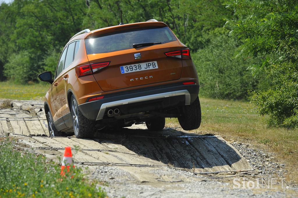 Seat ateca - terenska offroad preizkušnja