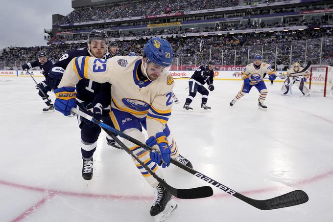 Buffalo je pred dobrimi 26 tisoč gledalci ugnal Toronto. | Foto: Guliverimage/Vladimir Fedorenko