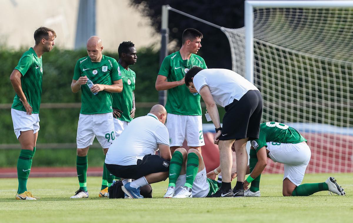 NK Olimpija Ljubljana : Birkirkara | Olimpija je izgubila na Portugalskem. | Foto Vid Ponikvar/Sportida