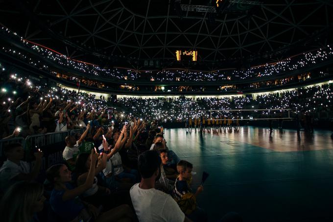 V Stožicah je bila na vseh tekmah izjemna kulisa. | Foto: Siniša Kanižaj/Sportida