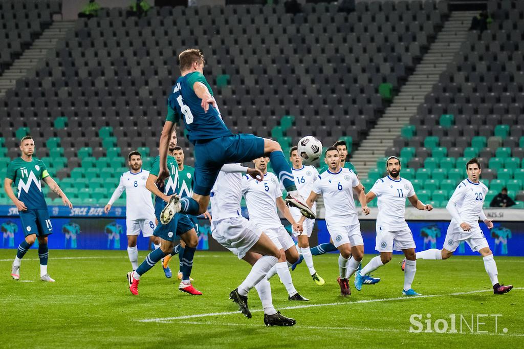 Slovenija : San Marino, slovenska nogometna reprezentanca