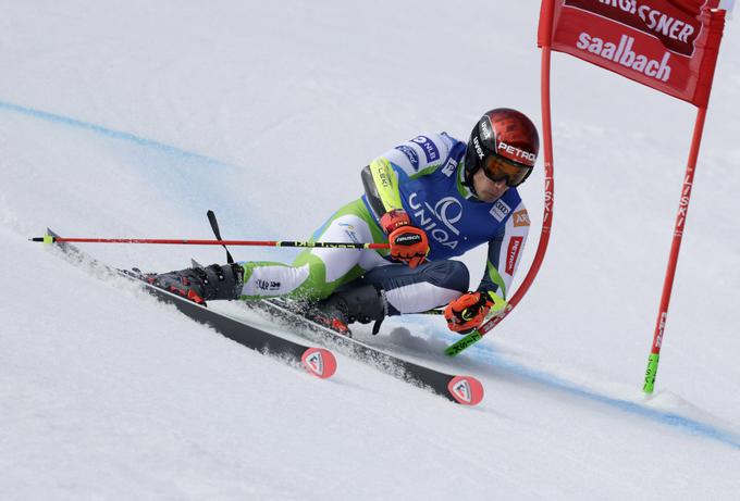 Žan Kranjec na pomladnem snegu ni najhitrejši. | Foto: Reuters