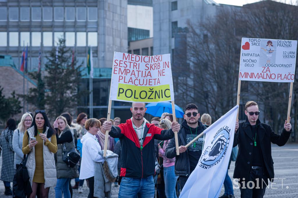 Protest medicinskih sester