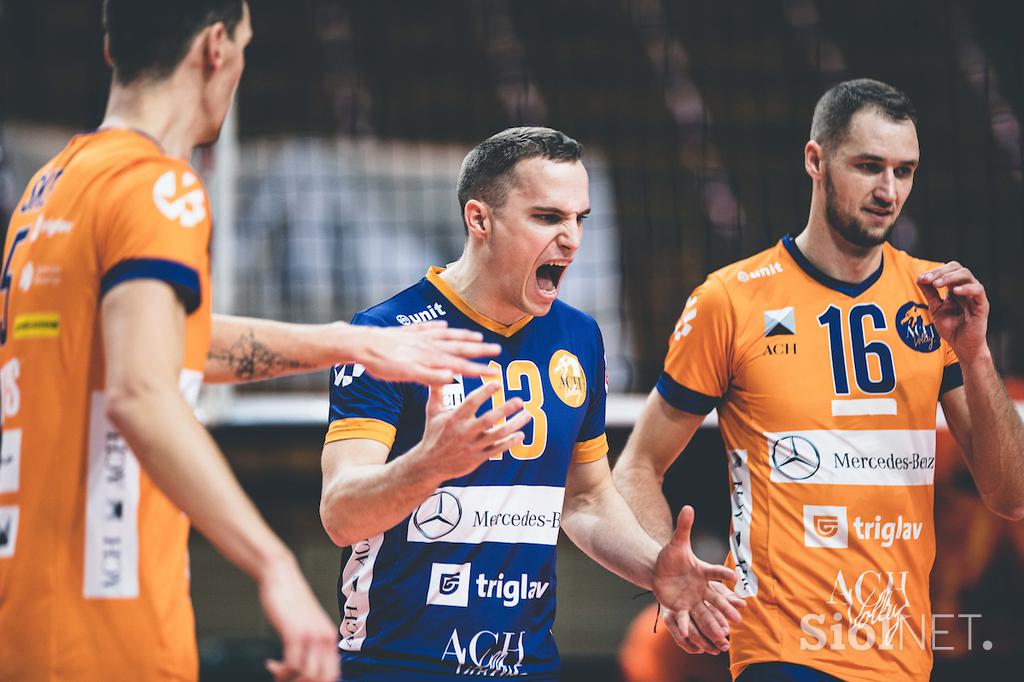 Pokal CEV: ACH Volley - Barkom Kažani Lviv