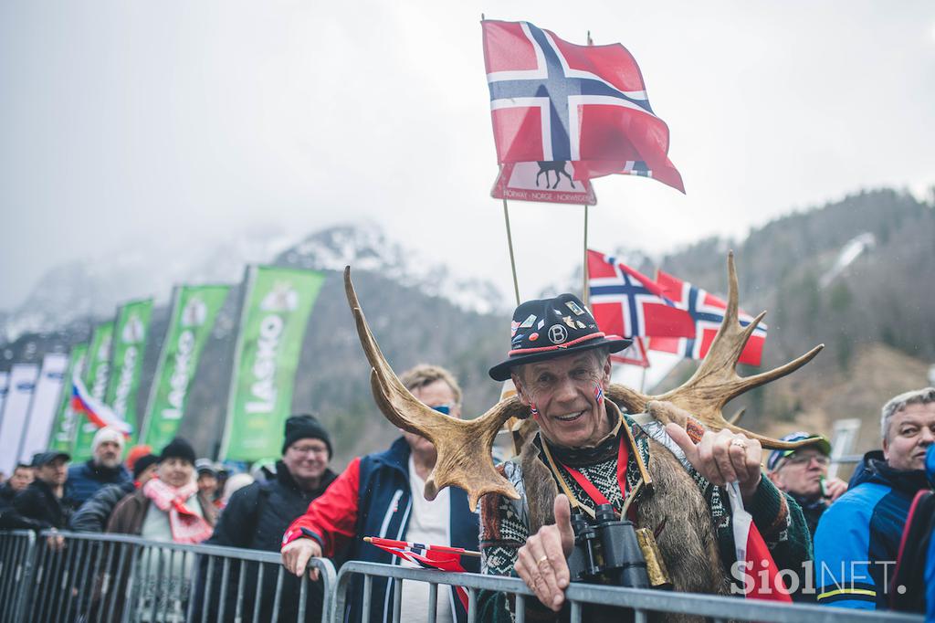 Planica 2023, navijači, petek