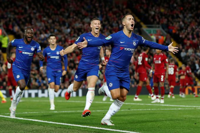 Se bo Hazard kmalu preselil v Madrid? | Foto: Reuters