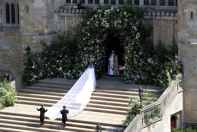 Meghan si je izbrala obleko znamke Givenchy. | Foto: Getty Images