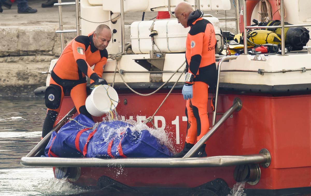 Žrtev brodoloma luksuzne jadrnice Bayesian pri Palermu | Foto Guliverimage