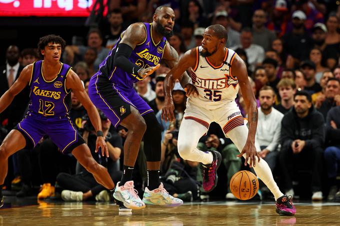 Phoenix je kot prvi v tej sezoni premagal LA Lakers. | Foto: Reuters