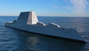 USS Zumwalt: novi ameriški rušilec, ki je za radarske valove skoraj neviden