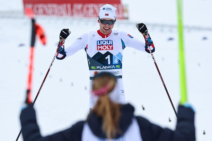 Jarl Magnus Riiber | Jarl Magnus Riiber in Gyda Westvold Hansen sta osvojila zgodovinsko zlato. | Foto Guliverimage