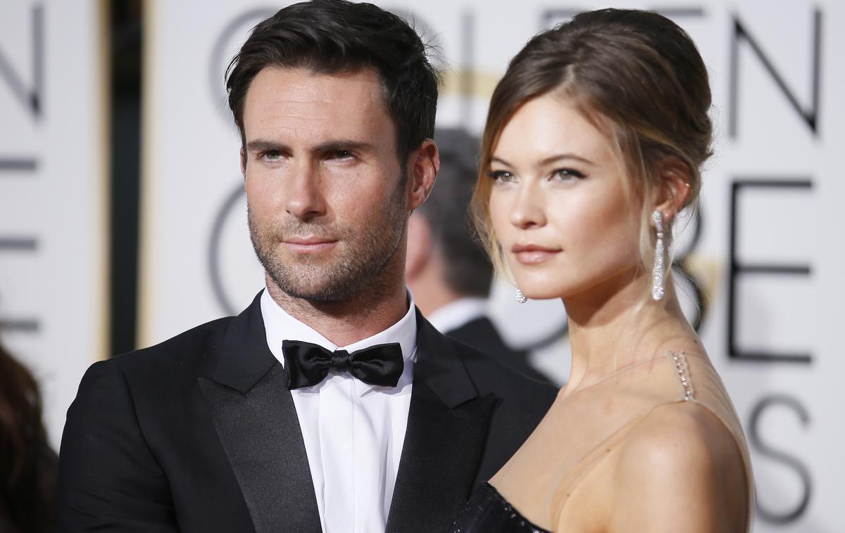 Adam Levine, Behati Prinsloo | Foto Reuters