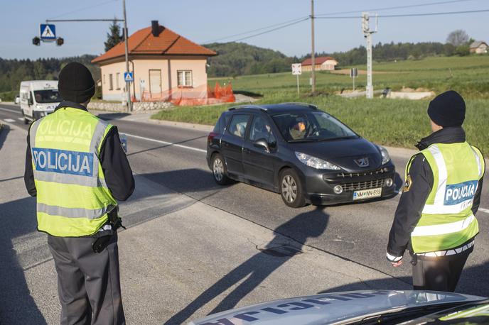 Policija merjenje hitrosti