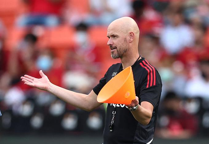 Ten Hag v nedeljo ni imel razlogov za zadovoljstvo. | Foto: Reuters