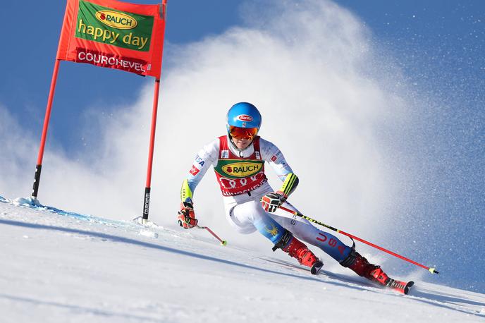 Mikaela Shiffrin | Mikaela Shiffrin je zmagovalka veleslaloma v Courchevelu. | Foto Guliverimage