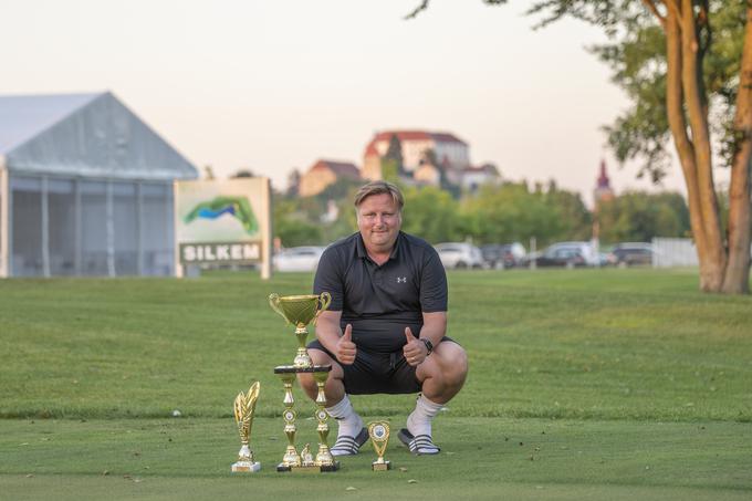 Slovenske barve bo v Orlandu zastopal tudi novi državni prvak Uroš Krajnc. | Foto: Footgolf zveza Slovenije