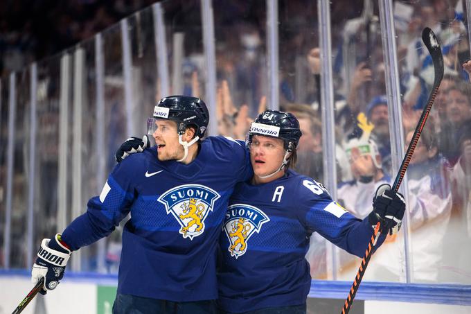 Mikko Lehtonen in Mikael Granlund sta se podpisala pod zadetka za 1:0 in 4:0. | Foto: Guliverimage/Vladimir Fedorenko