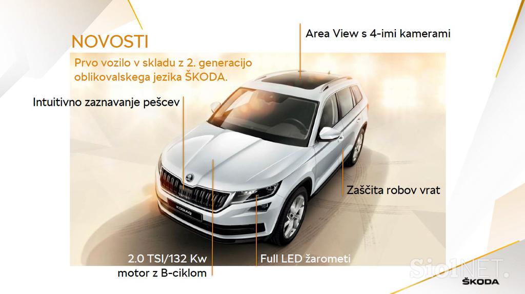 Škoda kodiaq - predstavitev dimenzij, asistenčnih sistemov in novosti