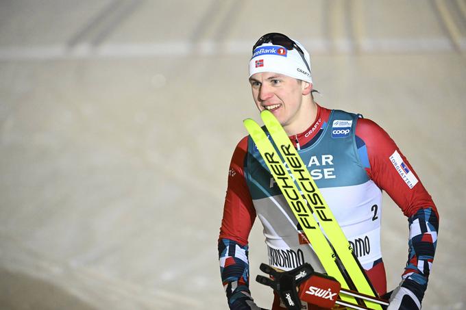 Erik Valnes se je veselil druge zmage za svetovni pokal. | Foto: Guliverimage