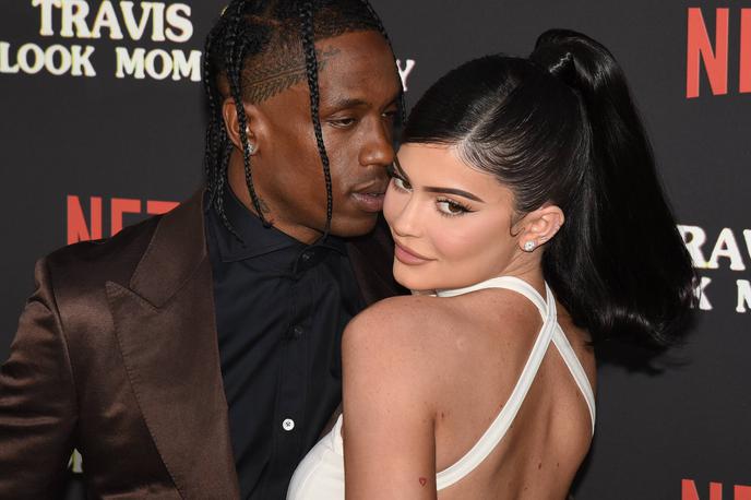 Kylie Jenner Travis Scott | Kylie Jenner in Travis Scott sta po hčerki Stormi dobila še sina. | Foto Guliverimage