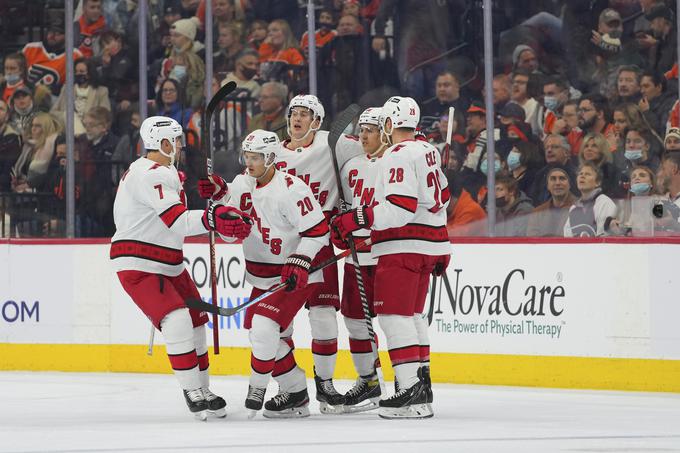 Carolina Hurricanes je pri 31 točkah. | Foto: Guliverimage/Vladimir Fedorenko