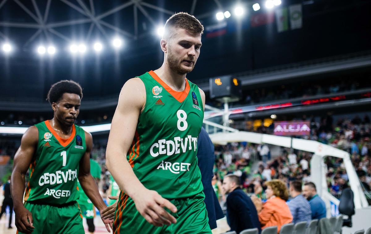 KK Cedevita Olimpija : Bursaspor Edo Murić | V tabor Cedevite Olimpije se je naselil koronavirus. | Foto Grega Valančič/Sportida