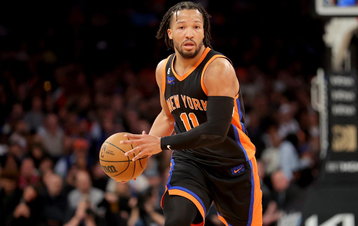 Jalen Brunson | Jalen Brunson je proti Brooklynu že v prvem polčasu dosegel kar 30 točk. | Foto Reuters