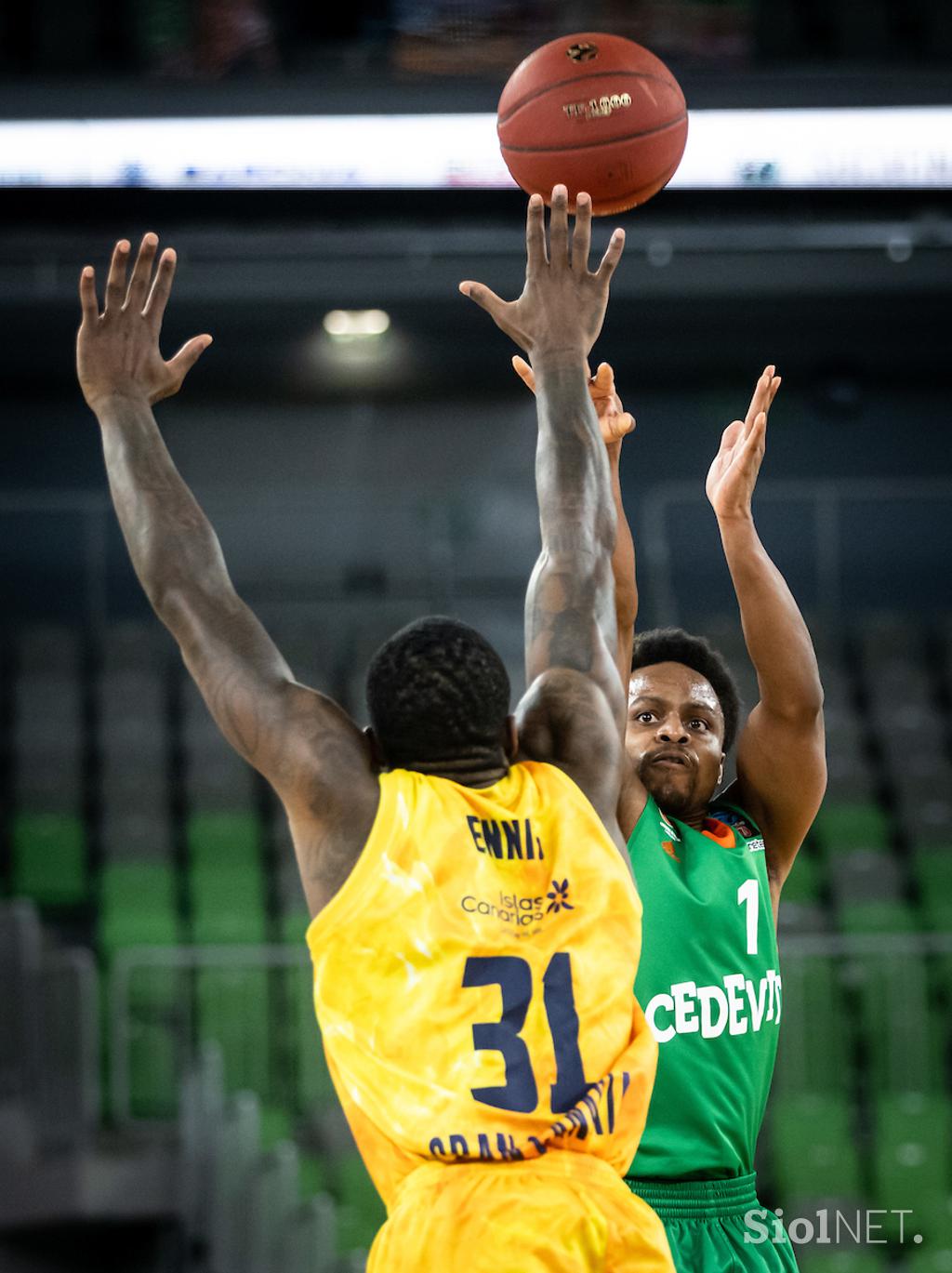 KK Cedevita Olimpija : Gran Canaria, EuroCup