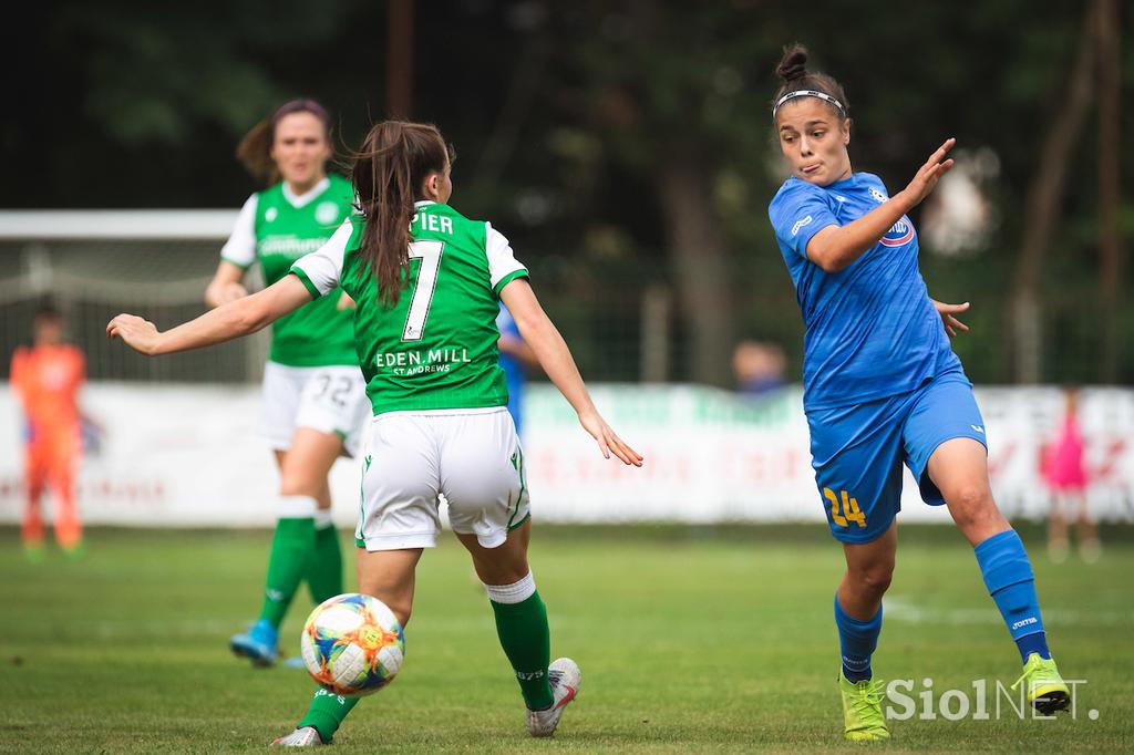 ŽNK Pomurje Beltinci, Hibernian, liga prvakinj