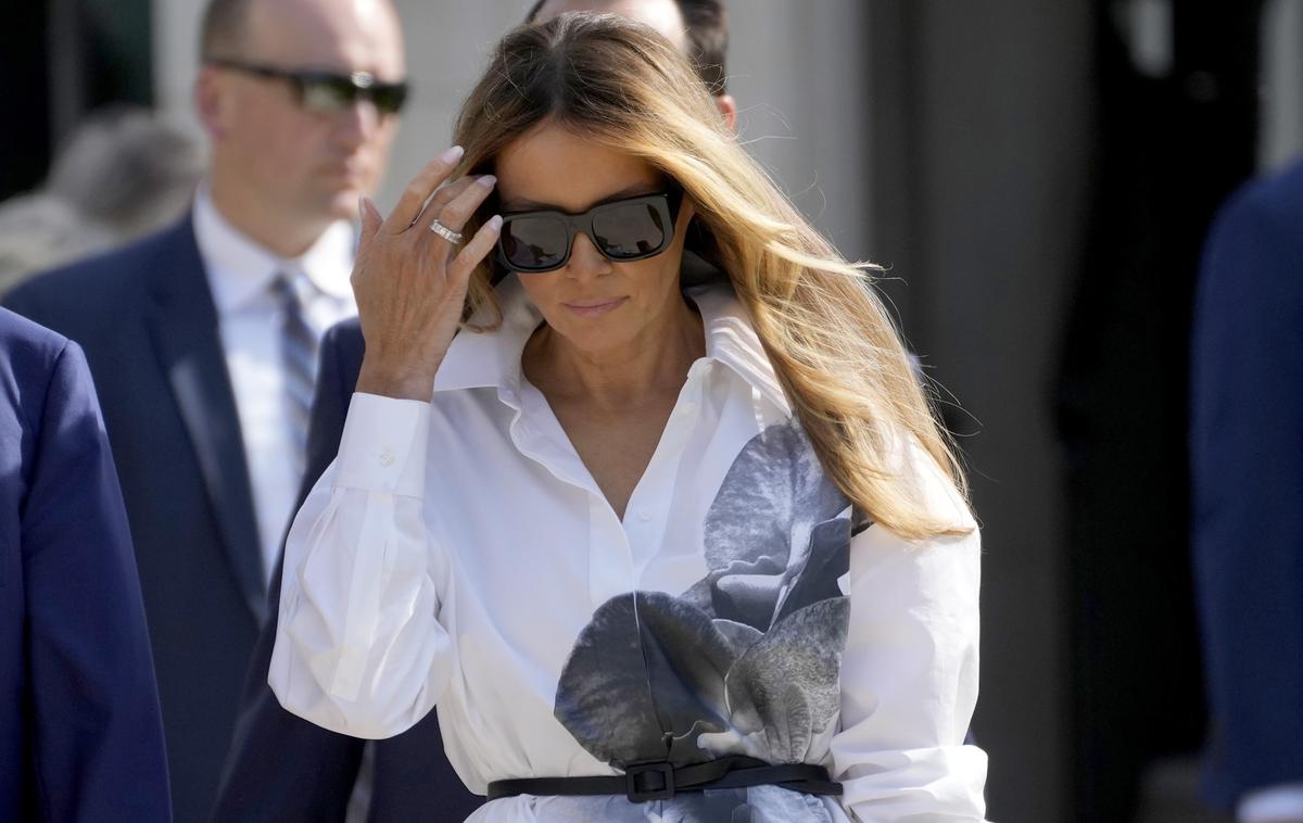 Melania Trump | Melania Trump se je sicer udeležila vseh razprav v volilnih ciklih 2016 in 2020, v katerih je kot kandidat za predsednika sodeloval njen mož Donald Trump. | Foto Guliverimage