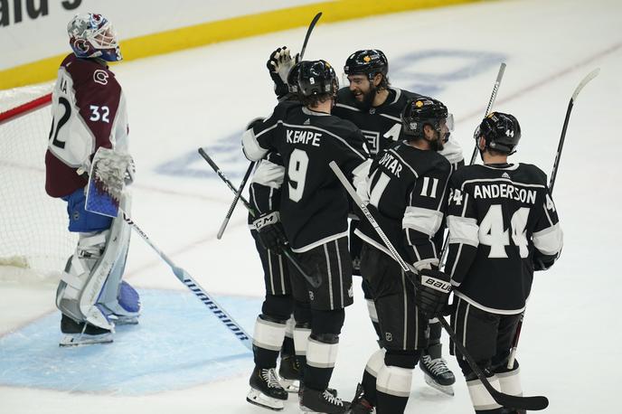 Lod Angeles Kings Anže Kopitar | Anže Kopitar se je s Kralji ponovno udaril z Divjaki. | Foto Guliverimage