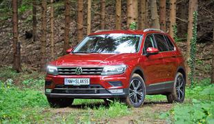 Volkswagen tiguan – eden najpomembnejših volkswagnov je zapeljal v Slovenijo