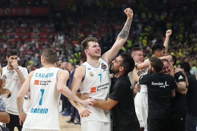 Finalno tekmo si bo ogledal tudi Luka Dončić. | Foto: Sportida