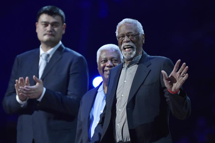 Bill Russell | Bill Russell je v petek sprejel prstan za vstop v košarkarski hram slavnih. | Foto Reuters