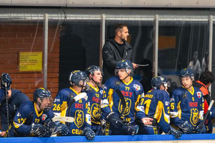 HK RST-Pellet Celje | Celjani so na domačem ledu izgubili proti lanskemu finalistu Alpske lige Cortini. | Foto Peter Ocvirk/Facebook HK RST-Pellet Celje