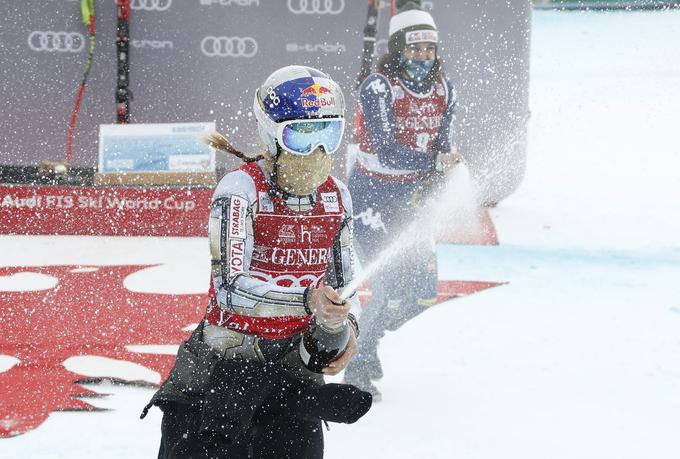 Ester Ledecka do prve zmage v superveleslalomu v svetovnem pokalu. | Foto: Reuters