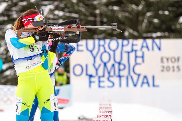 Nina Zadravec | Za Slovenijo je nastopila tudi Nina Zadravec. | Foto Peter Kastelic