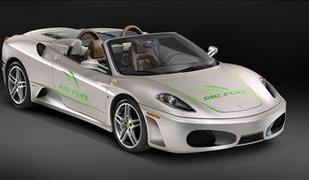 Ferrari F430 spider biofuel